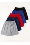 5-Pack Girls'/Boys' Printed Combed Cotton Shorts - 2