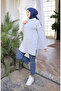 Striped Sports Tunic 71295-04 Cobalt blue - 2