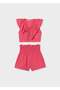 Girl's Shorts Set 10-14 Years Red - 4