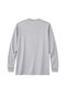 Men's Large Size Gray Cotton Long Sleeve T-Shirt 3Xl-4Xl-5Xl-6Xl-7Xl-8Xl - 5