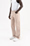 Men's Jacquard Baggy Jean Trousers Mink - 2