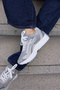 Brali̇to Women's Gray Lace-Up Comfortable Sole Sneaker - 5