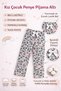 Children's Cotton Single Bottom Pajamas 2-Piece Advantage Pack - 3