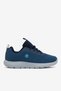 Men's Navy Blue Comfortable Fit Breathable Lace-Up Sports Shoes - 5