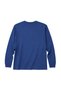Men's Large Size Indigo Cotton Long Sleeve T-Shirt 3Xl-4Xl-5Xl-6Xl-7Xl-8Xl - 5
