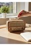 Nostalgia Wooden Radio Type Box Piggy Bank Tip Box - 2
