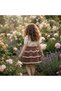 Vintage Ruffled Skirt Set - Lace Detail Summer Wear - Cotton/Linen - 5