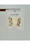 Accessory Luxury White Pearlescent Gold Women's Earrings - 2
