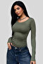 Women's Aci Brown Khaki Princess Collar - 3