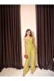 Women's Premium Linen Suit with Shoulder Detail - 3