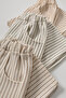 Striped Knitted 3-Piece Trousers 3710 - 7