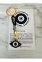 Evil Eye Bead Keychain with Eye Figure – Symbol of Luck & Protection Bag Charm - 4
