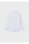 Boy's Long Sleeve Shirt White - 06174 - 4