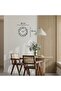 ساعة حائط معدنية بيضاء بتصميم بسيط مقاس 40 سم RVRYT-RS345 - 4