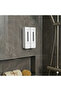 2-Pack Wall Mounted Liquid Soap Dispenser Shampoo Dispenser Shower Gel Dispenser Slim Design 2X400Ml - 2