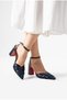 Sparkling Stone Embellished Heeled Shoes 9 cm Stylish Women's Shoes - 3