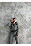 New Model Striped Button Detailed Knitwear Two-Piece Set - 4
