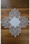 Luxury Zigon Coffee Table Cover with French Lace