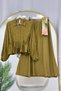 Jacquard Patterned Jacket and Skirt Set