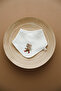 Fare Embroidered Muslin Scarf Apron - 5