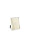 Silver Metal Edged Pearlescent Frame 15X20Cm - 2