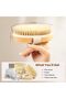 Natural Horsehair Bath Loofah Sponge Brush Wooden Dead Skin Remover Bathing Exfoliating Brush - 6