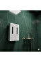 2-Pack Wall Mounted Liquid Soap Dispenser Shampoo Dispenser Shower Gel Dispenser Slim Design 2X400Ml - 5