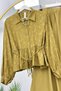 Jacquard Patterned Jacket and Skirt Set - 2