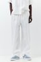 %100 keten jogger pantolon - 2
