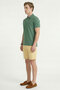 Cayman Khaki 100% Gazeli Aegean Cotton Polo T-Shirt - 3