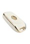 Clio 5 Megane 4 Captur Kadjar Compatible Gold Metal Key Case Cover Premium Car Remote Protector - 3