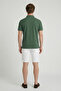 Barbados Khaki 100% Cotton Polo T-Shirt - 6