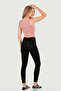 Women's Powder Halter Neck Crop - 3