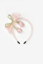 Powder Tulip Figured Bow Detailed Girl's Crown