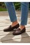 Daily Classic Model Non-Slip Sole Suede Close Toe Women's Ballet Shoes - 4