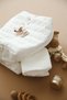 100% Linen Embroidered Mother Baby Care Bag, Cosmetic Bag and Organizer - 6
