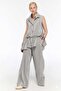 Parachute Pants with Snap Detail