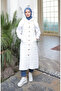 Quilted Chain Detailed Buttoned Vest 71195-07 Cream - 2