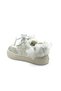 Girl's Tulle and Bead Detailed Casual Shoes - 5