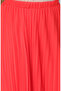 Pleated Chiffon Skirt 71262-06 Orange - 5