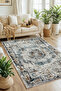 Non-Slip Based Washable Printed Kitchen Rug Carpet Runner - 3