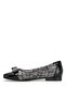 2511108Y Genuine Leather Women's Ballerinas Black - 3