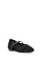Elit Pm567 K228 Women's Stoned Ballerina Black - 2