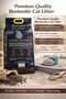 Cat Litter Bentonite 10L | Coffee Scented Litter, Premium Cat Litter, Dust Free & Clumping Litter | - 2
