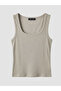 Esvab • Modern & Distinctive Square Collar Women's Tank Top