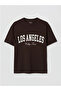 Xside Brown Printed Women's T-Shirt - 2