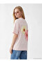 Xsidepink Printed Oversize Women's T-Shirt