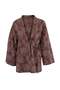 Brown Woven Beach Mini Kimono&Kaftan Tbess25Km00030 - 4