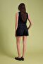 Black City Boy 100% Cotton High Waist Denim Shorts Twoss26Sr00170 - 4