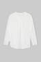 White V-Neck Oversize Gold Foil Glitter Trans Shirt Tdrss26Go00046 - 5